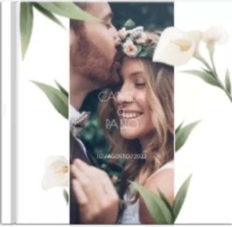 Álbum de fotos Boda Florido