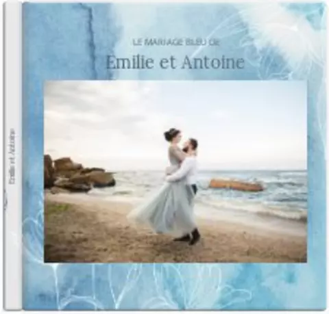 Álbum de fotos Boda azul